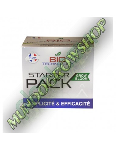 STARTER PACK GROW BLOOM  FERTILIZANTES BIO TECHNOLOGY