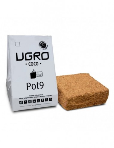 UGRO POT 9L 18x18x6.5cm  SUSTRATOS COCO KOKOFINA UGRO
