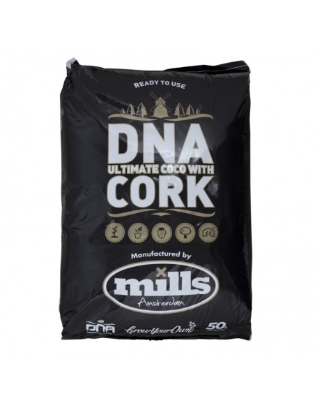 MILLS DNA ULTIMATE COCO & CORK 50 L  SUSTRATOS MILLS