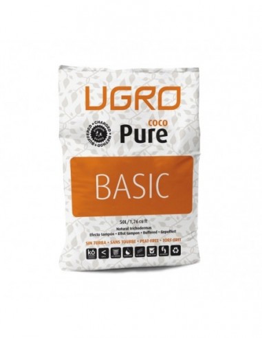 UGRO PURE BASIC SACO 50 L  SUSTRATOS COCO KOKOFINA UGRO