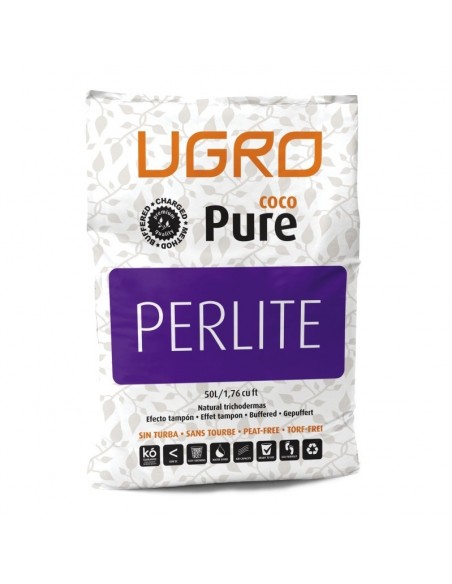 UGRO COCO PURE PERLITE SACO 50L  SUSTRATOS COCO KOKOFINA UGRO