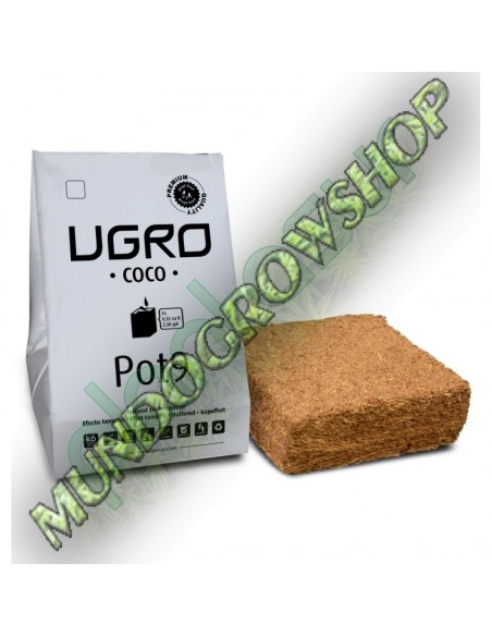 UGRO POT 9L 18x18x6.5cm  SUSTRATOS COCO KOKOFINA UGRO