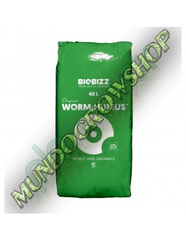 BIOBIZZ - WORM HUMUS 40 L  FERTILIZANTES BIO BIZZ