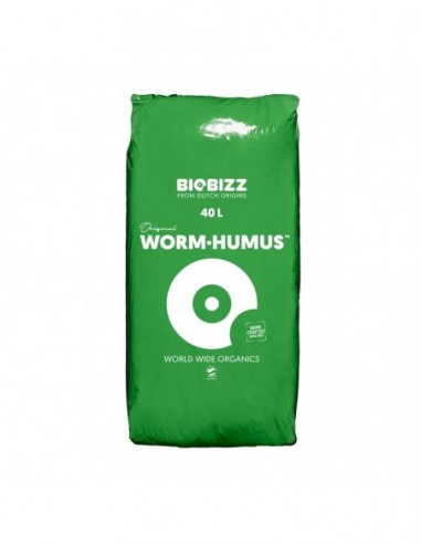 BIOBIZZ - WORM HUMUS 40 L  FERTILIZANTES BIO BIZZ