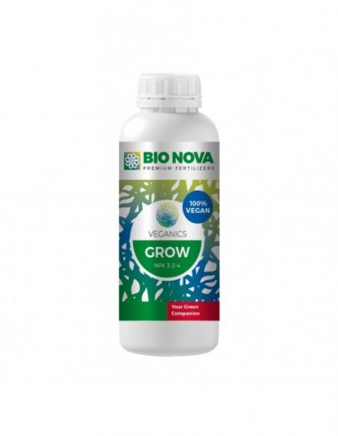 BIO NOVA VEGANICS GROW 1L  FERTILIZANTES BIO NOVA