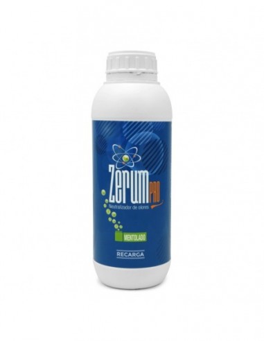 ZERUM PRO RECARGA MENTOLADO 1 L * ZERUM