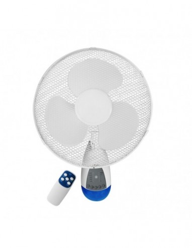 VENTILADOR WALL FAN CON MANDO 40CM TYPHOON  VENTILADORES DE PARED PURE FACTORY