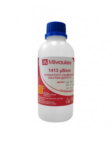 LIQUIDO CALIBRADOR EC 1413 230ML  MILWAUKEE  MILWAUKEE