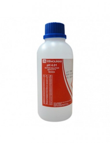 LIQUIDO CALIBRADOR PH 4.01 230ML  MILWAUKEE  MILWAUKEE