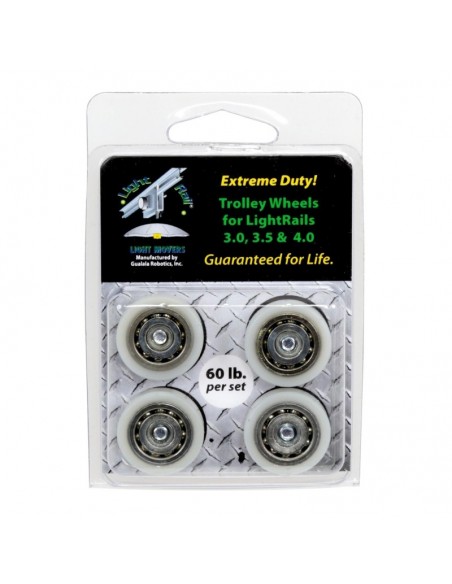 KIT RUEDAS CARRO AUXILIAR LIGHTRAIL * REFLECTORES