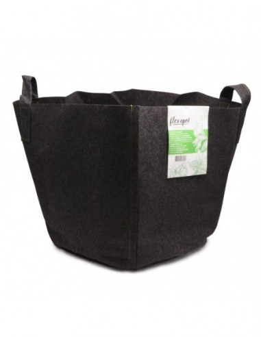FLEXAPOT MACETA TEXTIL GRIS 94,6 LITROS (25 GAL) * MACETAS Y BANDEJAS