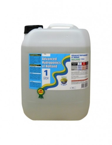 DUTCH FORMULA GROW 10 L.   ADVANCED HYDROPONICS OF HOLLAND