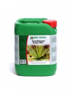 BIO NOVA AUTOFLOWERING SUPERMIX 5 L.  FERTILIZANTES BIO NOVA