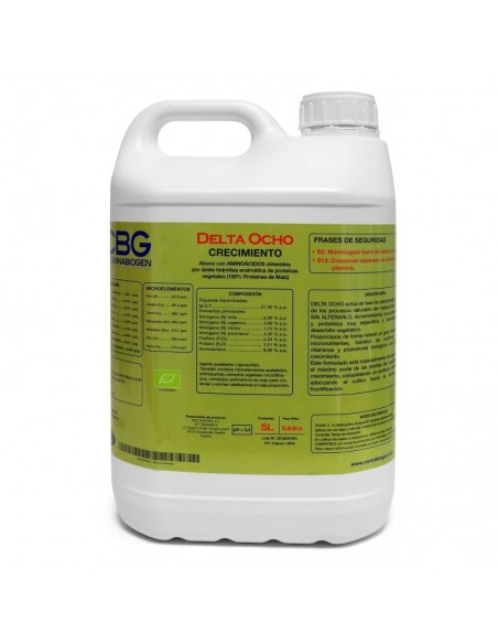 DELTA OCHO®  5 L  FERTILIZANTES CANNABIOGEN
