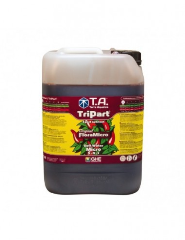 TRIPART MICRO AGUA BLANDA 10 L.  GENERAL HIDROPONICS