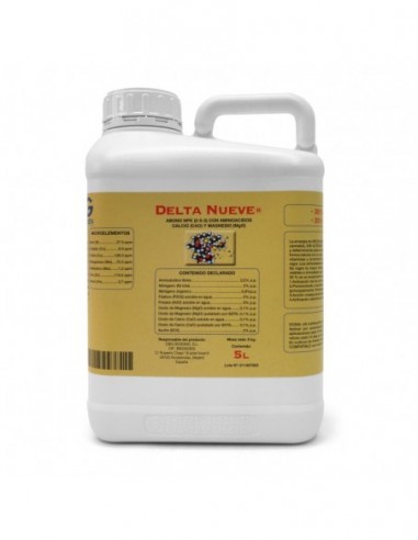 DELTA NUEVE® 5 L  FERTILIZANTES CANNABIOGEN