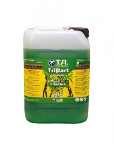 TRIPART GROW 10 L.   GENERAL HIDROPONICS