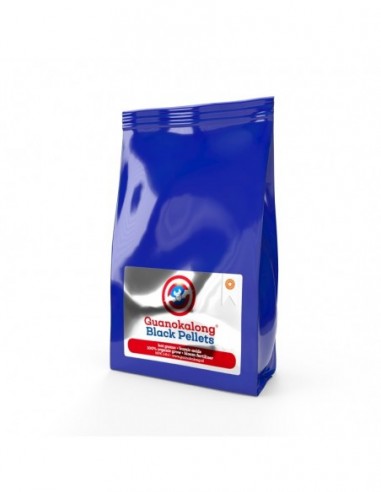 GUANO BLACK PELLETS 500 GR.  FERTILIZANTES GUANOKALONG
