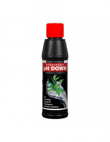 PH DOWN HIDROPONICO (81%) 250ML GROWTH TECHNOLOGY