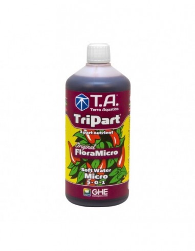 TRIPART MICRO AGUA BLANDA 1 L.   GENERAL HIDROPONICS