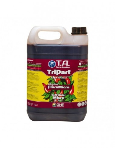 TRIPART MICRO AGUA BLANDA 5 L.   GENERAL HIDROPONICS