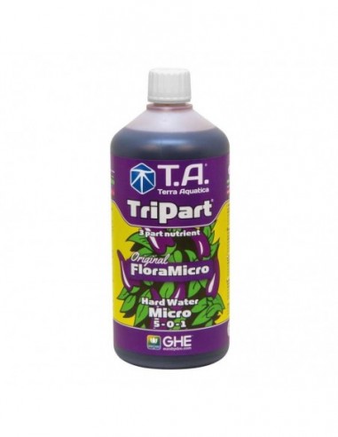 TRIPART MICRO AGUA DURA 1 L.   GENERAL HIDROPONICS