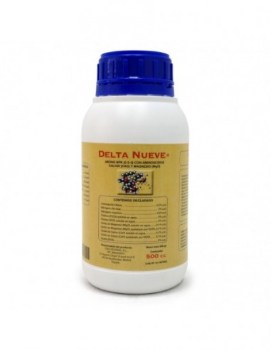 DELTA NUEVE® 500 ML  FERTILIZANTES CANNABIOGEN
