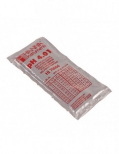 LIQUIDO CALIBRADOR PH 4.01. SOBRE 20 ML HANNA  INSTRUMENTOS DE MEDIDA