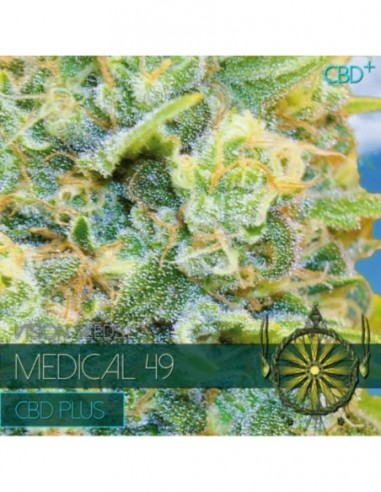 10 UND FEM - MEDICAL 49 - CBD+ (ETIQUETA FRANCESA) 