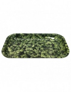 BANDEJA METALICA DE LIAR 27X16 CM - COGOLLOS * BANDEJAS FUMADOR