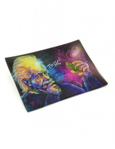 BANDEJA DE CRISTAL PARA LIAR V-SYNDICATE T HC2 PEQUEÑA (16X12CM) * BANDEJAS DE FUMADOR