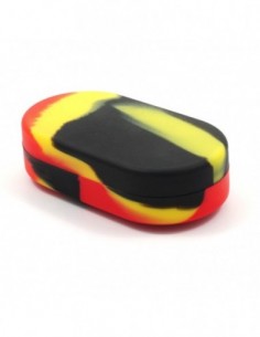 ESTUCHE DE SILICONA 6 SECCIONES 98X52X30MM