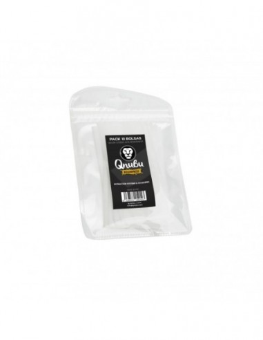 BOLSA QNUBU ROSIN PRESS 90 MICRAS 11 X 5 CM PACK 10 UNIDADES  BOLSAS ROSIN