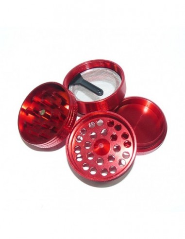 PLZ. ALUMINIO CNC ROJO 40MM    POLINIZADOR ALUMINIO MAGNETICO
