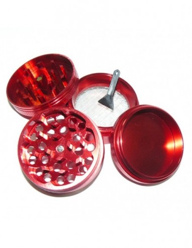 PLZ. ALUMINIO CNC ROJO 50MM  POLINIZADOR ALUMINIO MAGNETICO