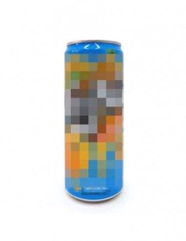 LATA NARANJA SIN GAS 33CL (CON LIQUIDO) * BOTES DE OCULTACION