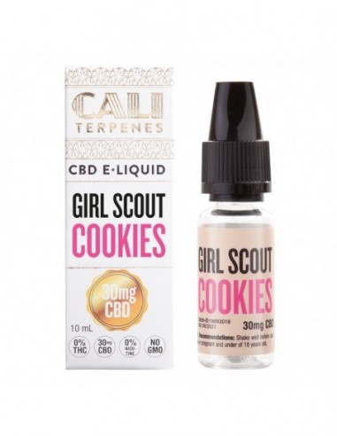 CALI TERPENES E-LIQUID GIRL SCOUT COOKIES 30 MG CBD 10 ML 