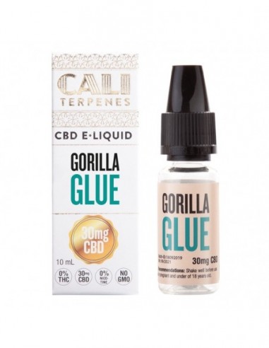 CALI TERPENES E-LIQUID GORILLA GLUE 30 MG CBD 10 ML 