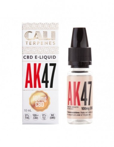 CALI TERPENES E-LIQUID AK 47 100 MG CBD 10 ML 