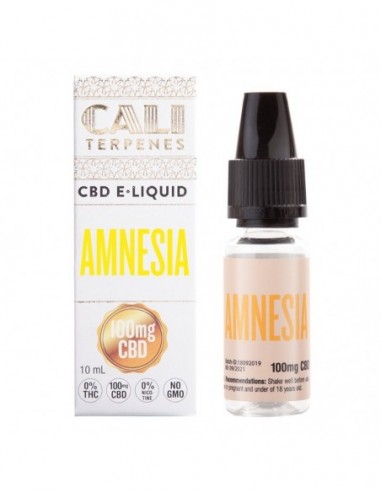 CALI TERPENES E-LIQUID AMNESIA 100 MG CBD 10 ML 