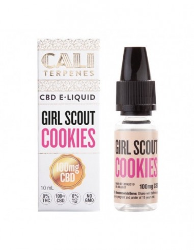 CALI TERPENES E-LIQUID GIRL SCOUT COOKIES 100 MG CBD 10 ML 