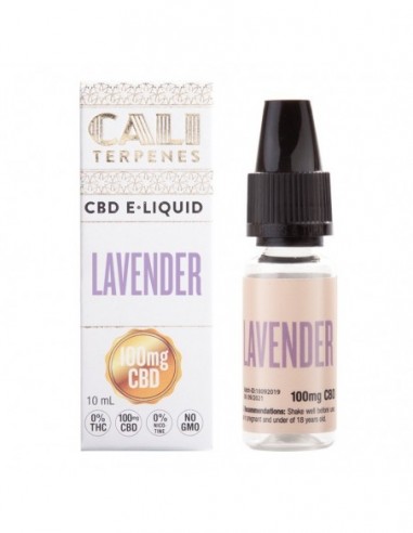 CALI TERPENES E-LIQUID LAVENDER 100MG CBD 10ML