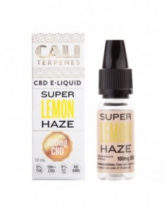 CALI TERPENES E-LIQUID SUPER LEMON HAZE 100MG CBD 10 ML