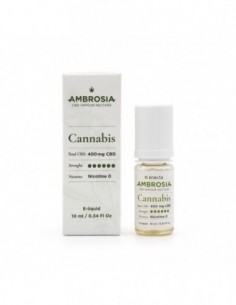 AMBROSIA 400 MG CBD E-LIQUID 10 ML (CANNABIS) * ENECTA CBD