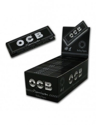 PAPEL OCB PREMIUM Nº 1 50 LIBRILLOS  PAPEL DE FUMAR OCB