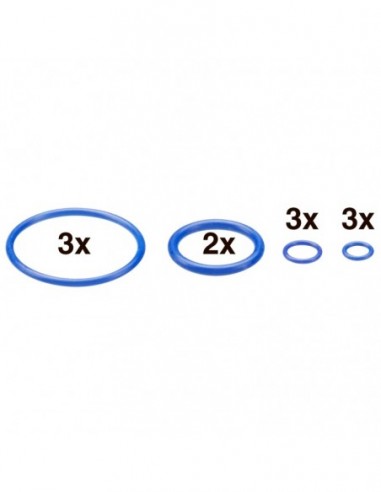 SET DE ANILLOS DE SELLADO CRAFTY  VAPORIZADORES