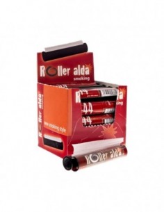 PAPEL ROLLER ALDA L44 EXPOSITOR 25 UND  PAPEL DE FUMAR ALDA