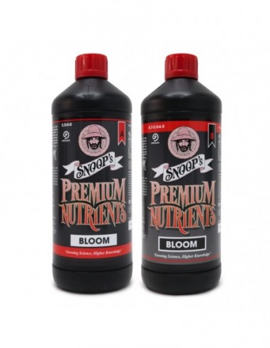 BLOOM A+B HYDRO   CIRCULANTE 1 LTR AGUA BLANDA  SNOOP'S PREMIUM NUTRIENTS