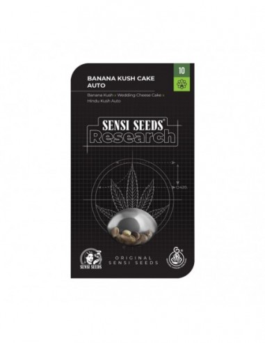 3 UND FEM - BANANA KUSH CAKE AUTOMçTICA   SENSI SEEDS RESEARCH FEMINIZADA 3 UND