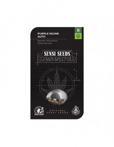 10 UND FEM - PURPLE SKUNK AUTOMATICA   SENSI SEEDS RESEARCH FEMINIZADA 10 UND